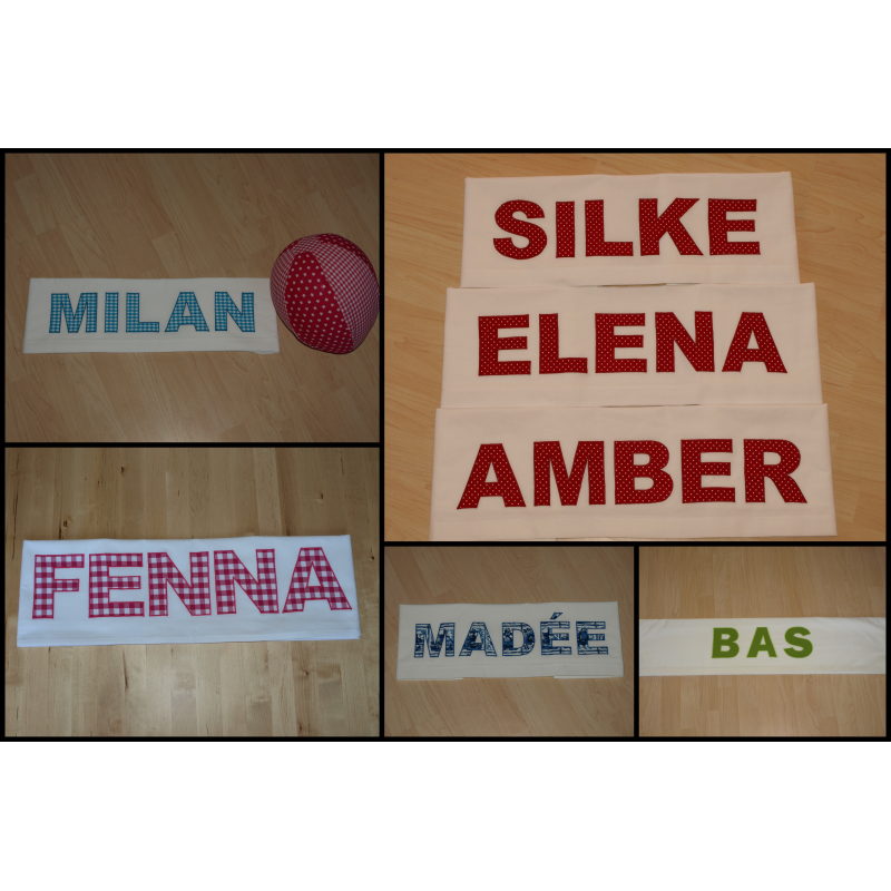 Ledikantlakentje met naam